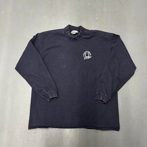 Vintage 90s Indianapolis colts navy blue Lee nutmeg long sleeve shirt